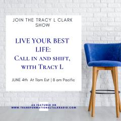The Tracy L Clark Show: Unleash the Superhuman Within Radio: Energy Behind WeightLoss/ Weight Gain
LIVE YOUR BEST LIFE...CALL IN AND CHAT WITH TRACY L